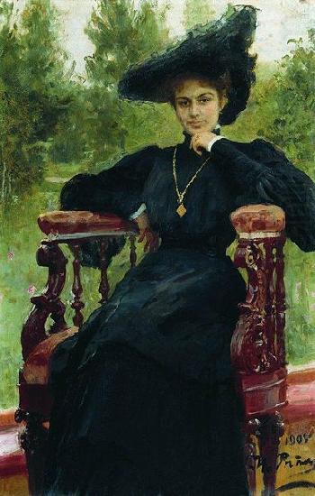 llya Yefimovich Repin Portrait of actress Maria Fyodorovna Andreyeva oil painting picture